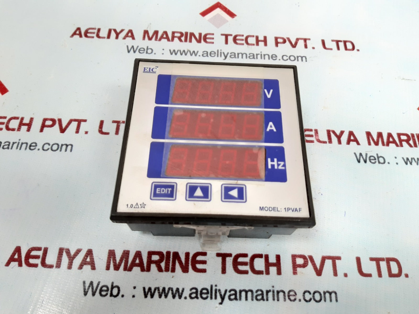 Eic 1-ph v-a-f meter