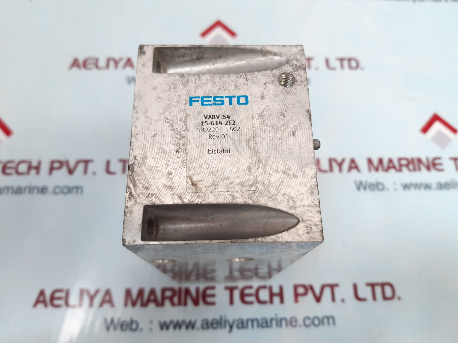 Festo vabv-s4-1s-g14-2t2 manifold sub-base 539220 f802