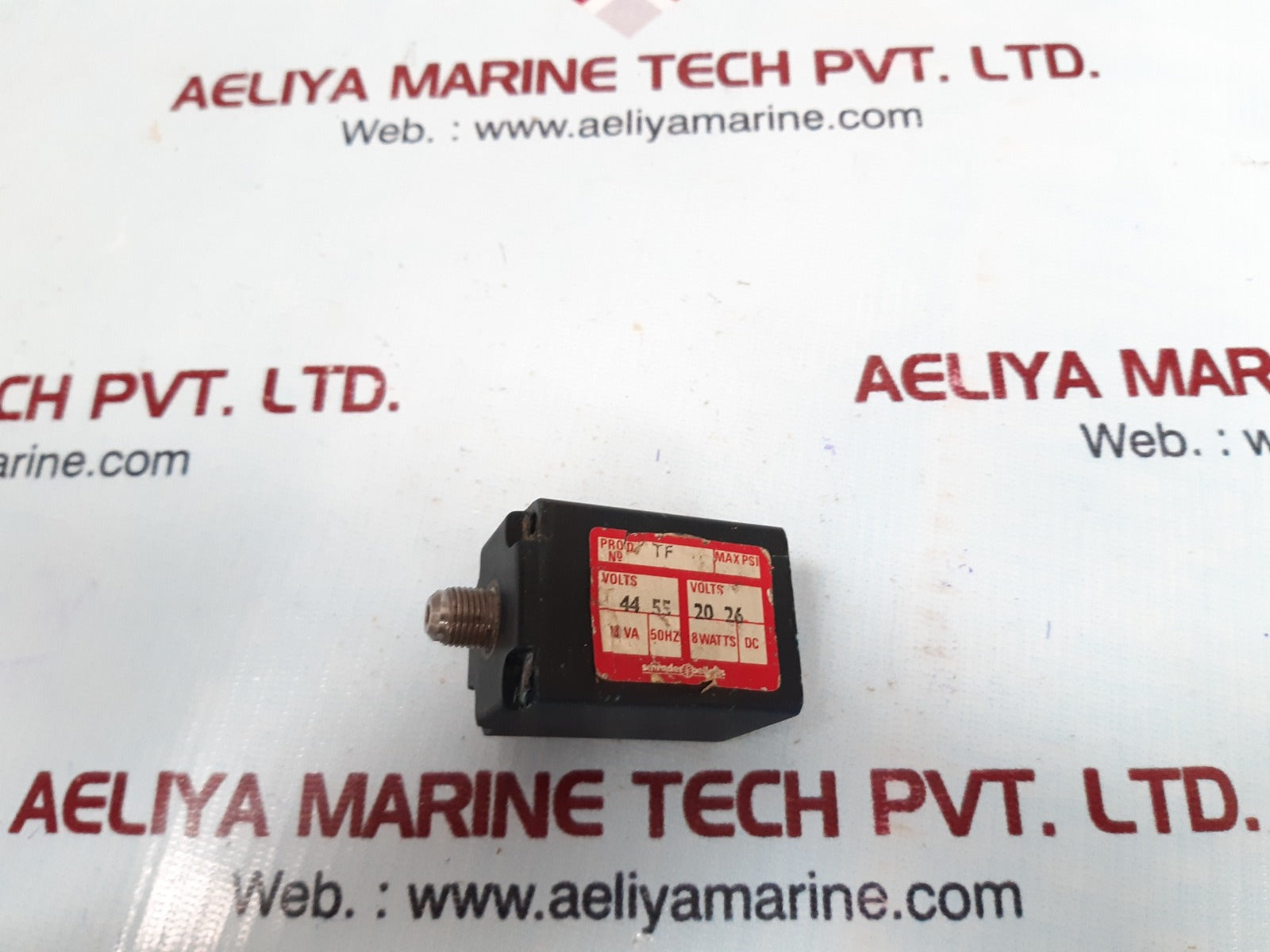 Schrader bellows solenoid coil