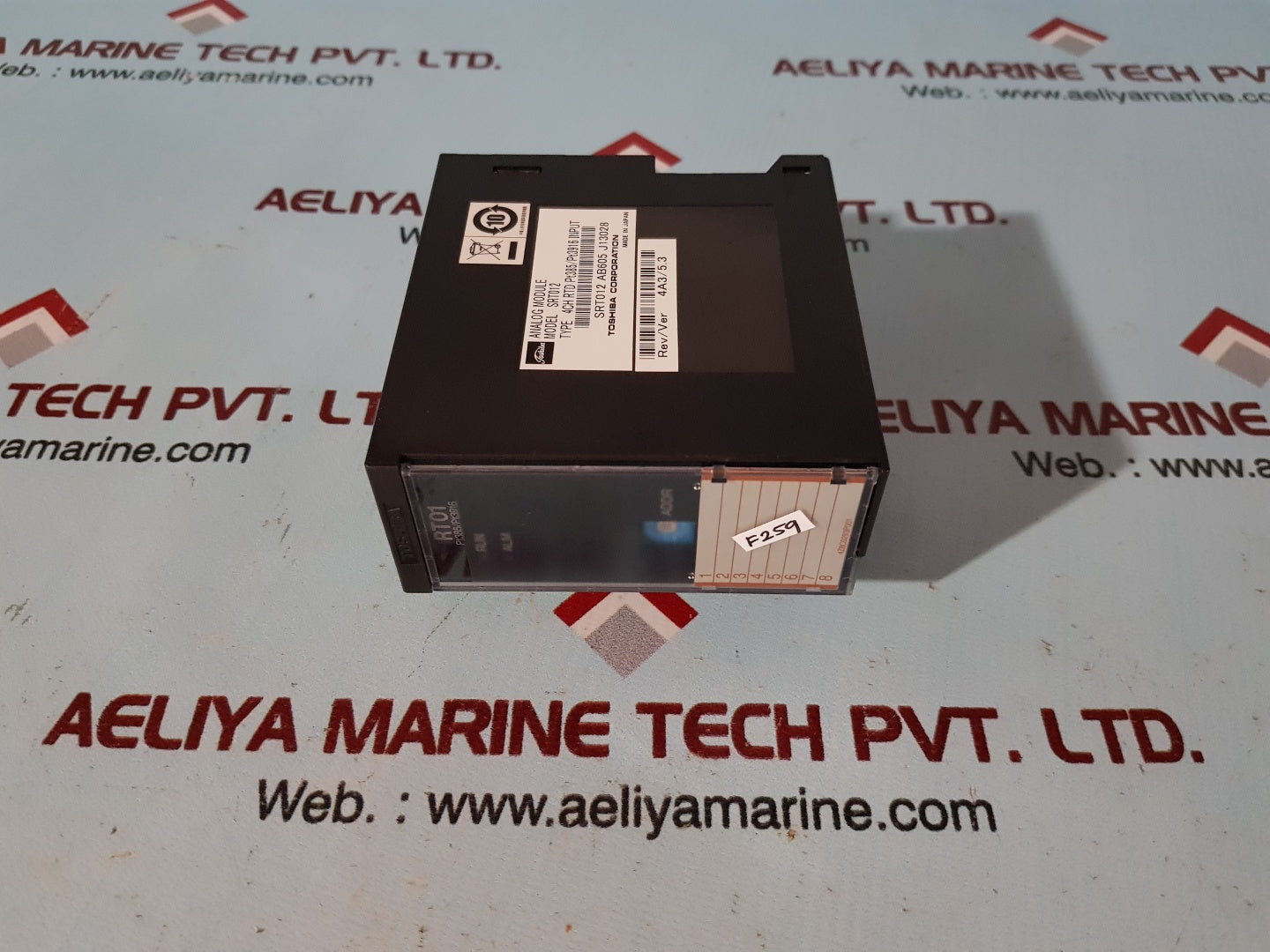 Toshiba 4ch rtd pt385/pt3916 analog input module srt012