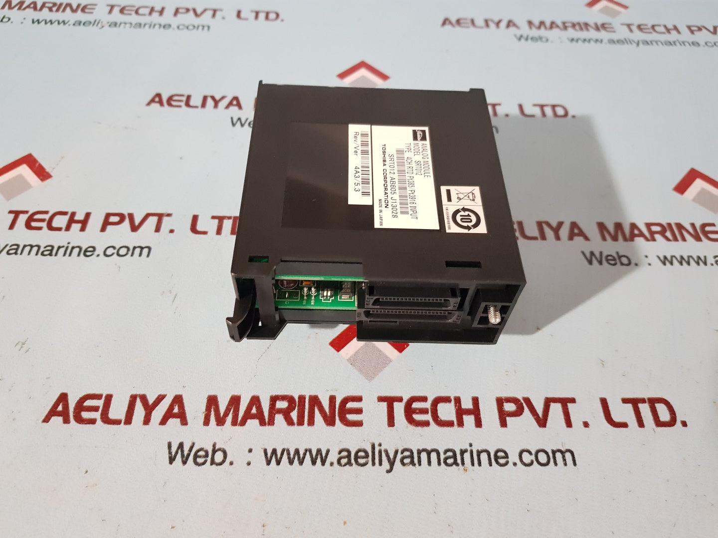 Toshiba 4ch rtd pt385/pt3916 analog input module srt012