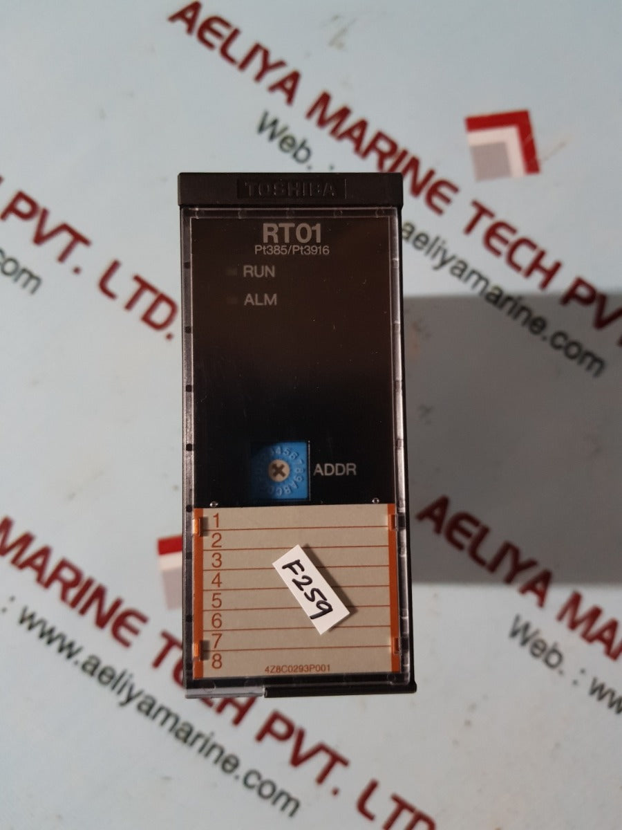Toshiba 4ch rtd pt385/pt3916 analog input module srt012