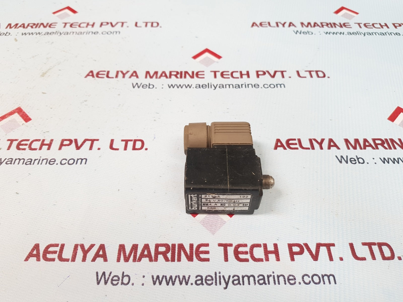 Burkert 211a solenoid valve 24v 50/60hz