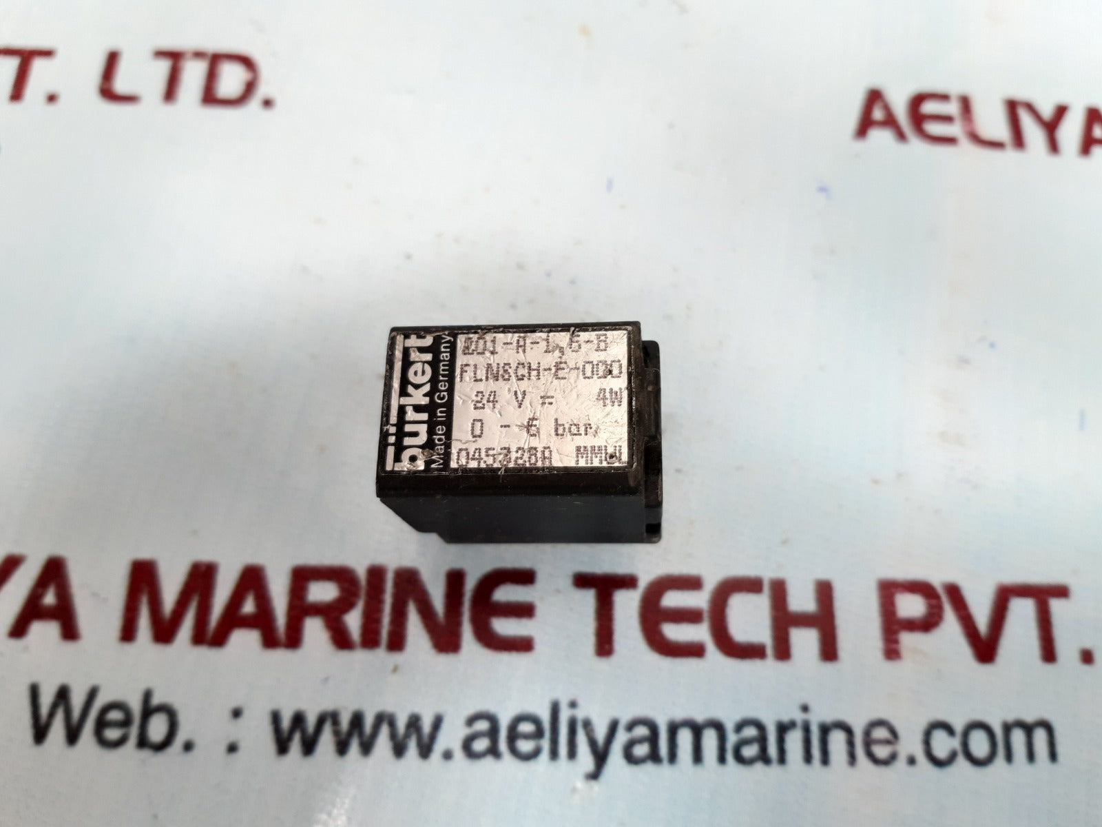 Burkert 045328a solenoid coil 24v 4w
