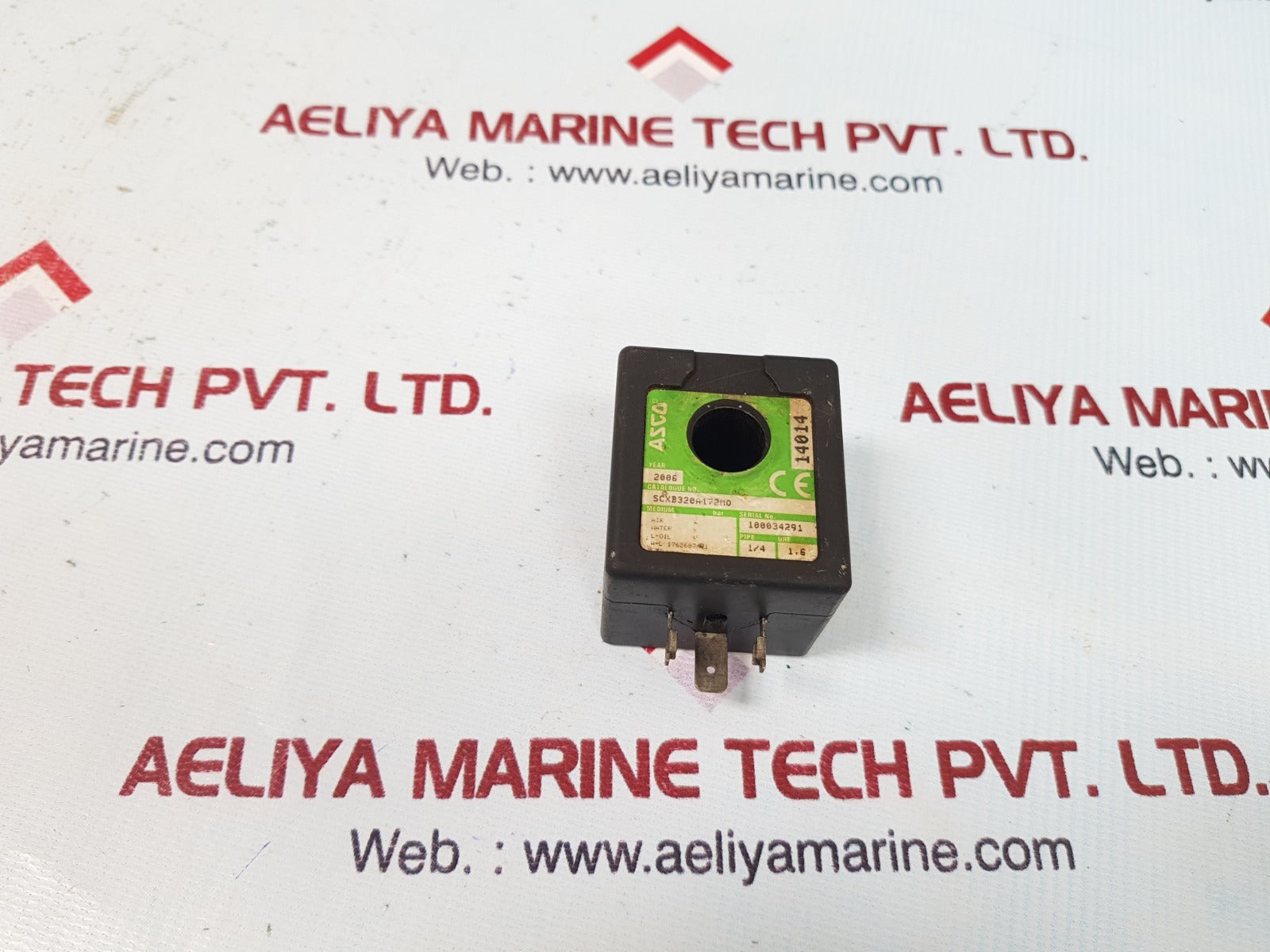 Asco scxb320a172mo solenoid valve