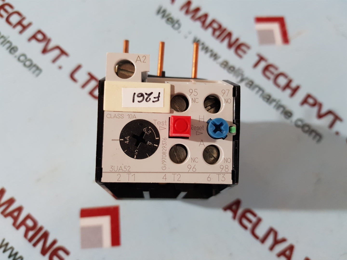 Siemens 3ua52 00-1g 4-6,3a overload relay