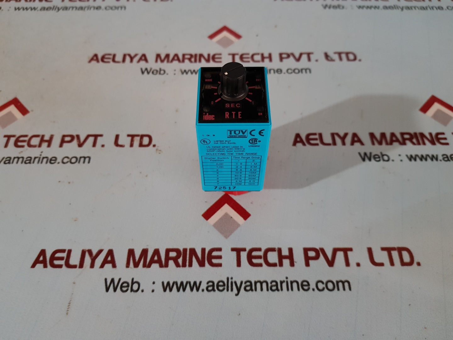 Idec rte-p11 electronic timer 24vdc/dc