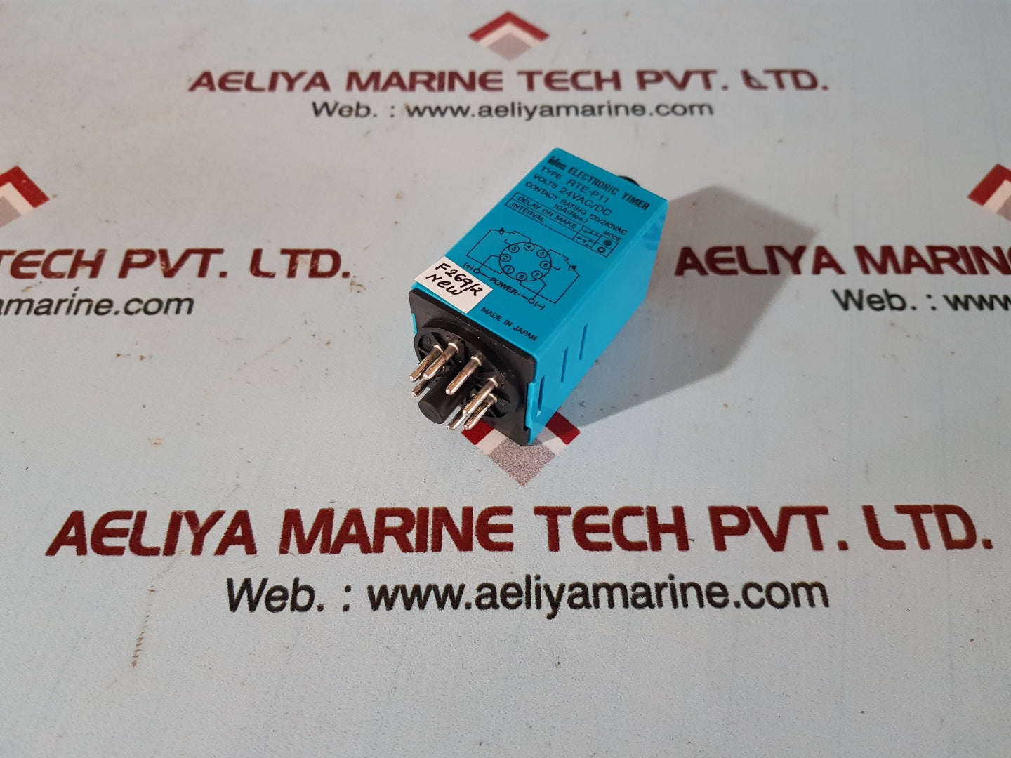 Idec rte-p11 electronic timer 24vdc/dc