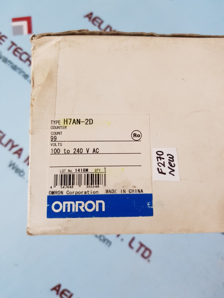 Omron h7an-2d digital counter