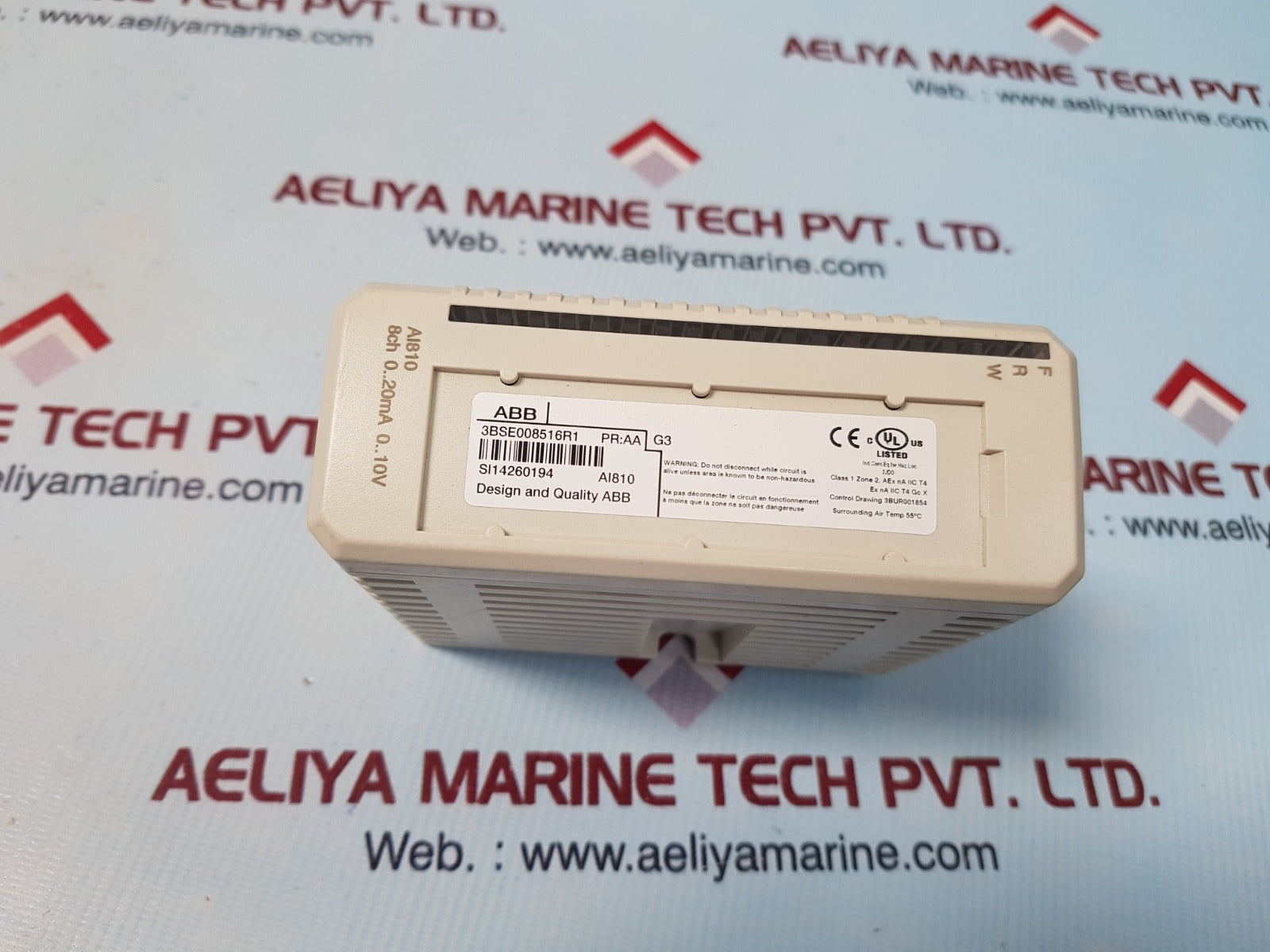 Abb ai810 3bse008516r1 analog input module pr:aa