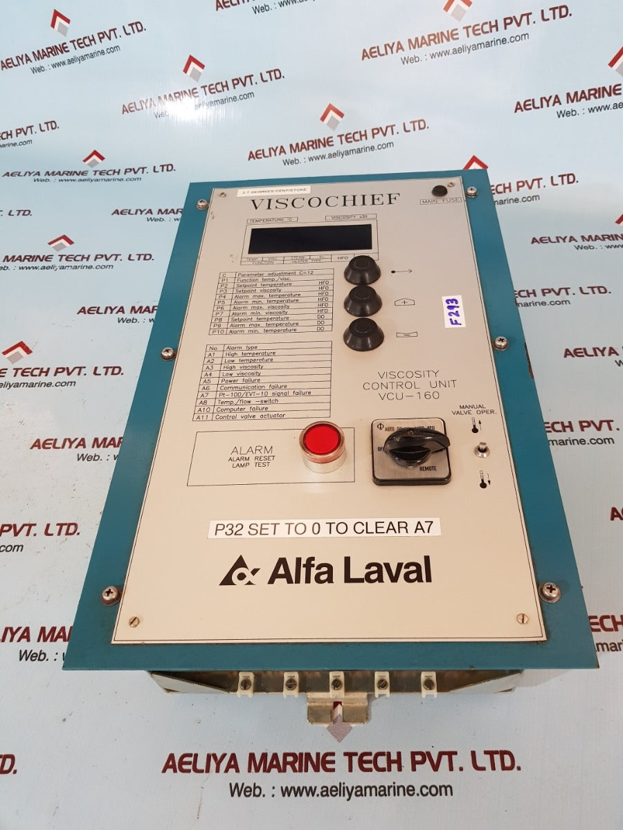 Alfa laval vcu-160 viscosity control unit