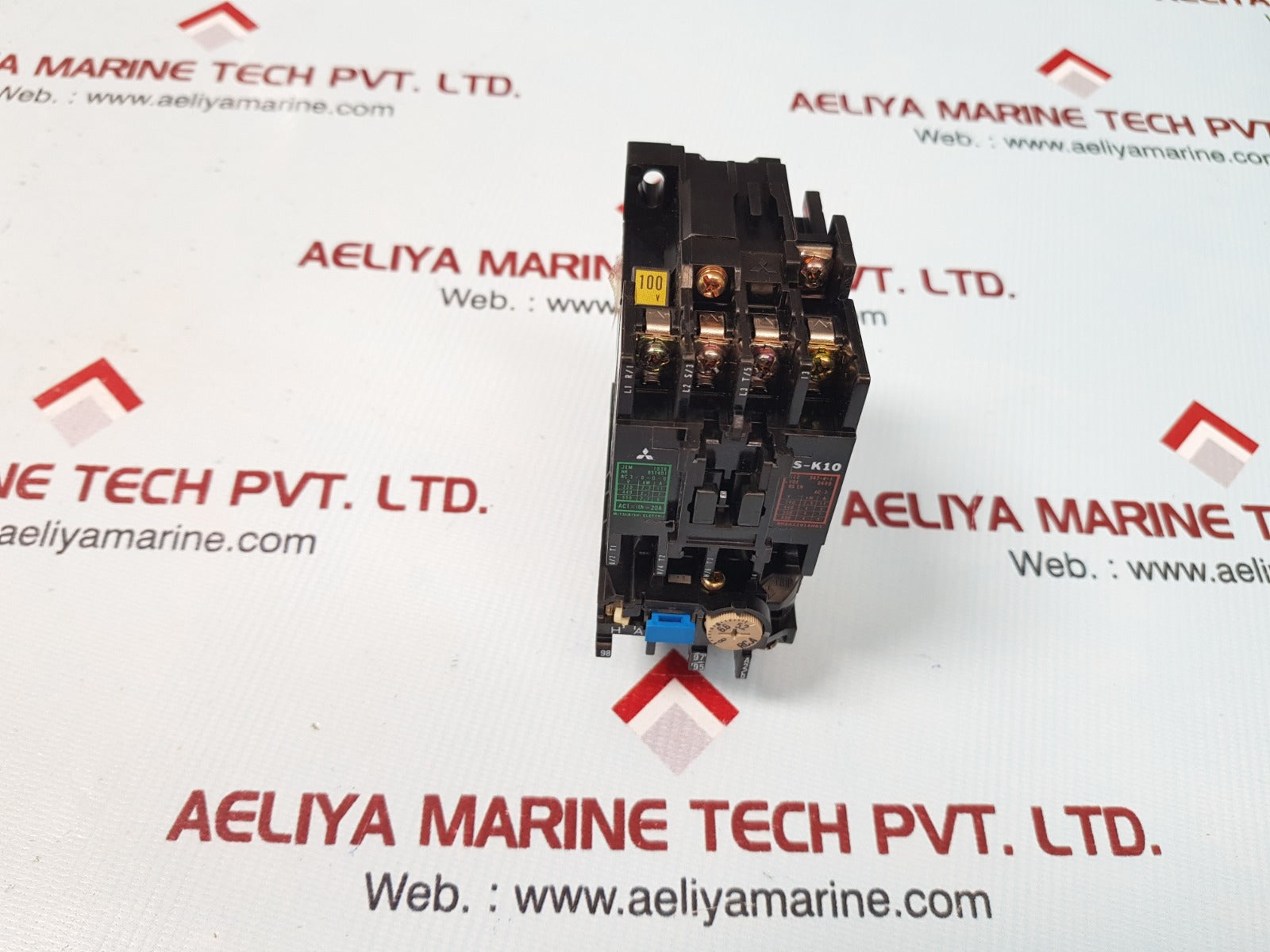 Mitsubishi s-k10 contactor with th-k12ab relay
