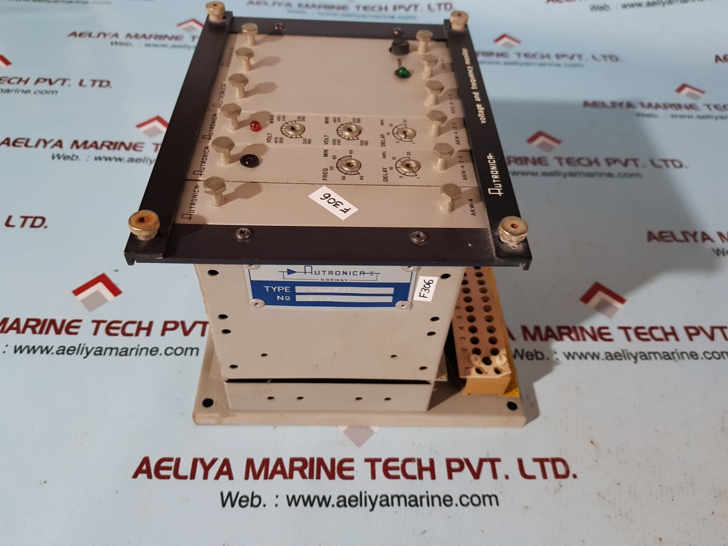 Autronica ak-31/1 voltage and frequency monitor