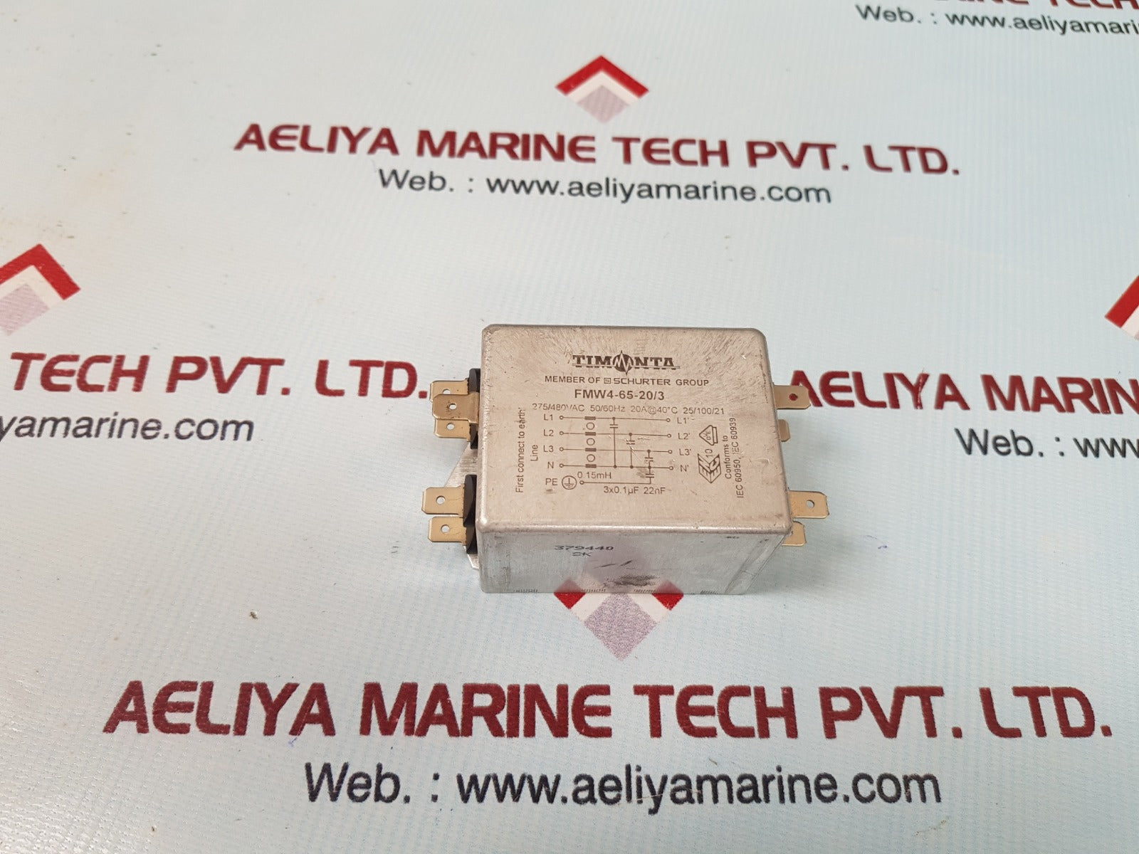 Timonta fmw4-65-20/3 block filter