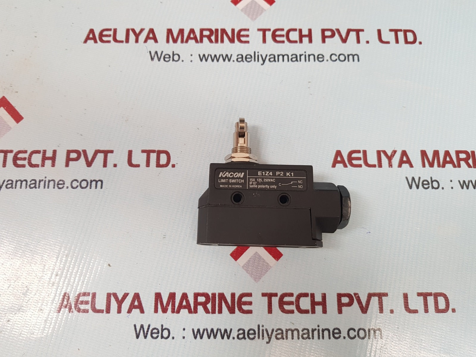 Kacon e1z4 p2 k1 limit switch roller plunger