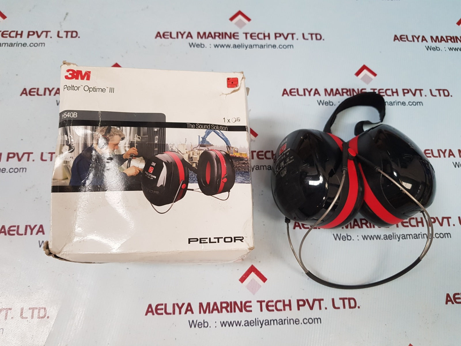 3m Peltor optime iii ear muffs headband