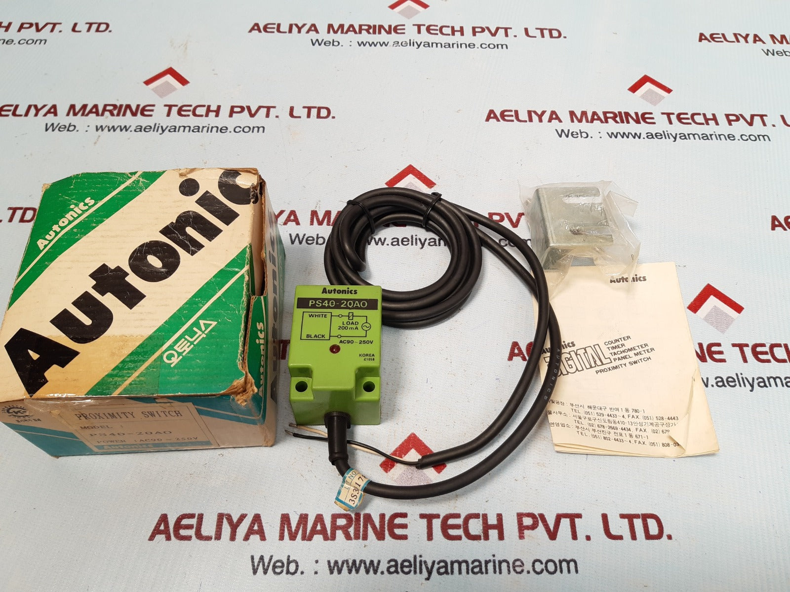 Autonics ps40-20ao proximity switch