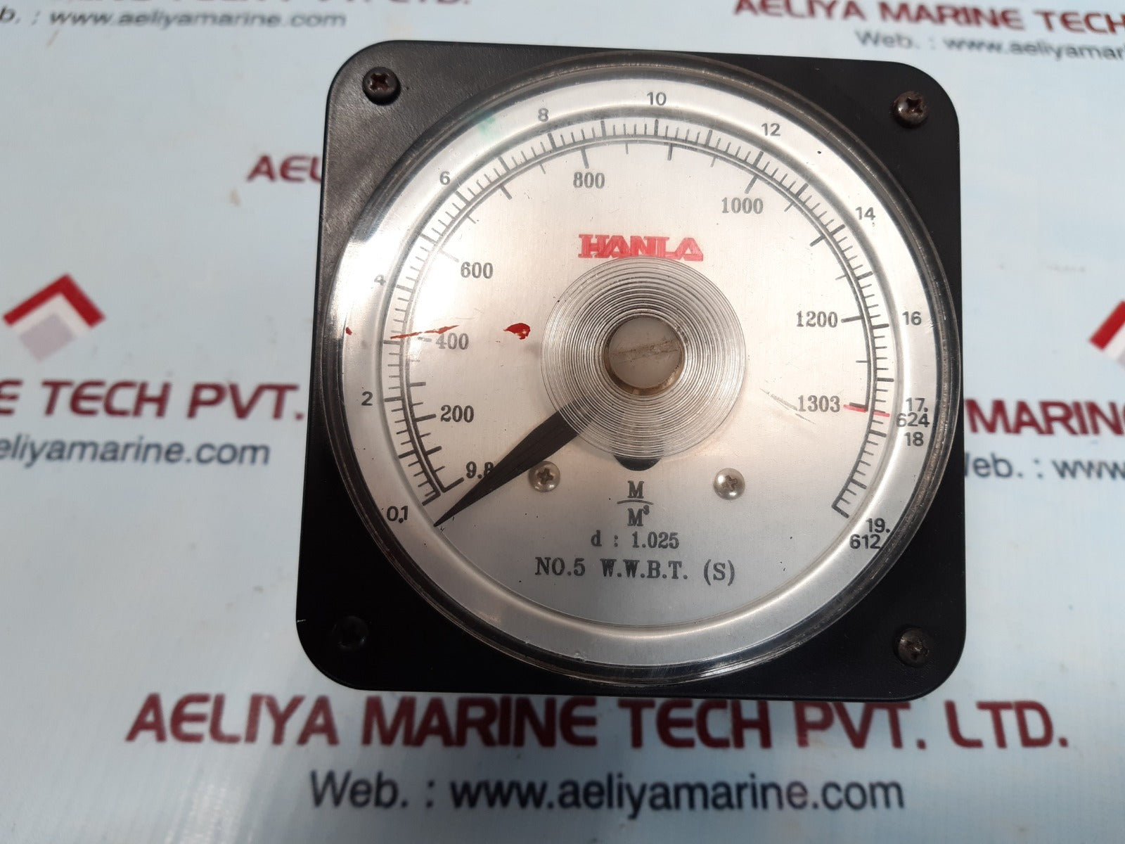 Hanla d.c.ammeter 9.86 to 1303 m