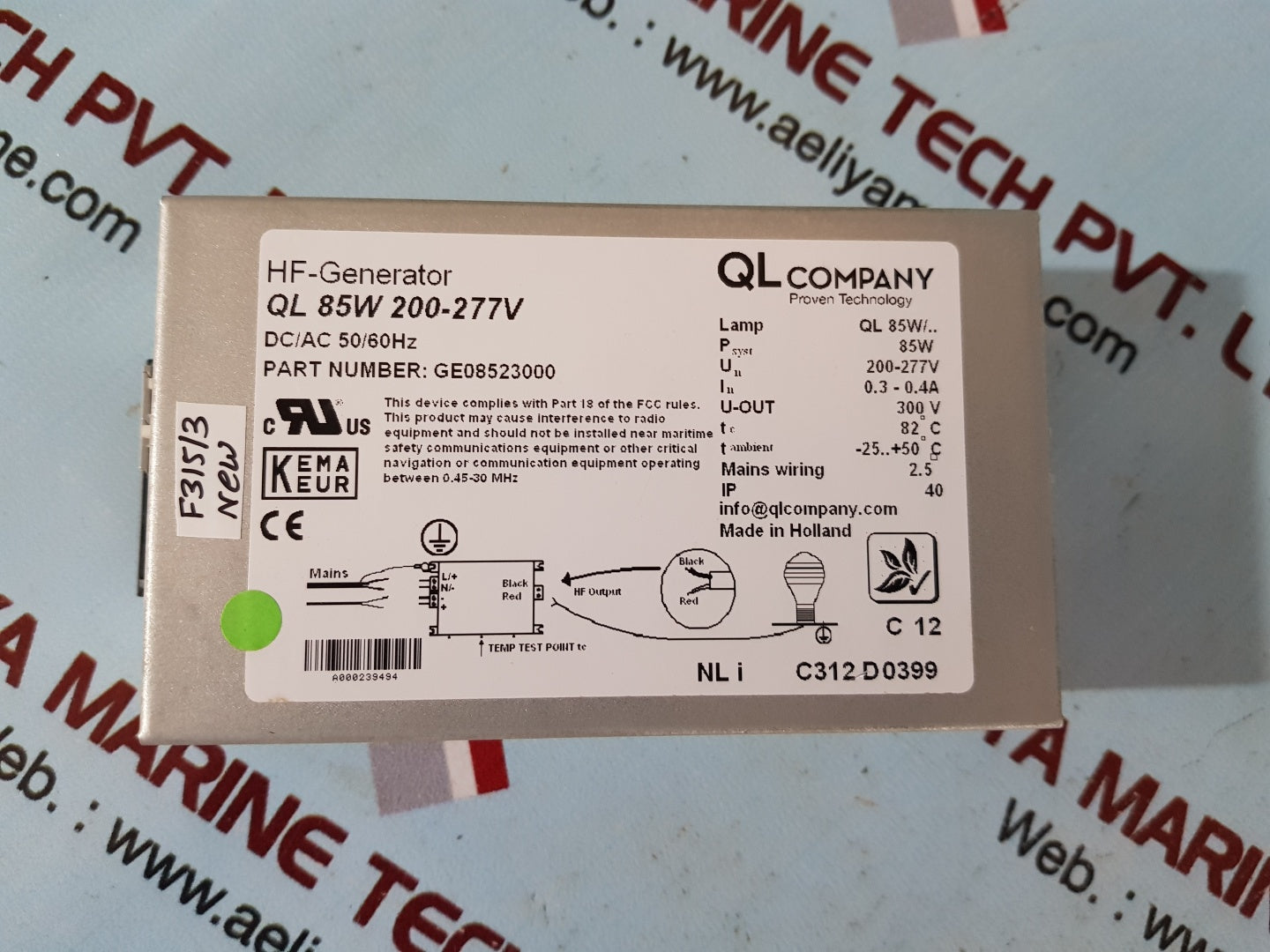Ql company ql 85w 200-277v hf-generator ge08523000