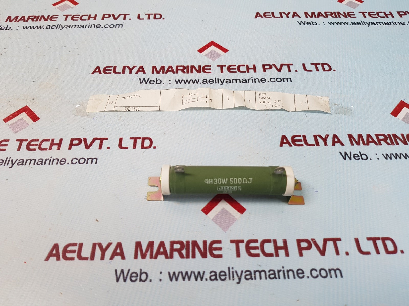 Jrm gh30w 500 ohm j resistor