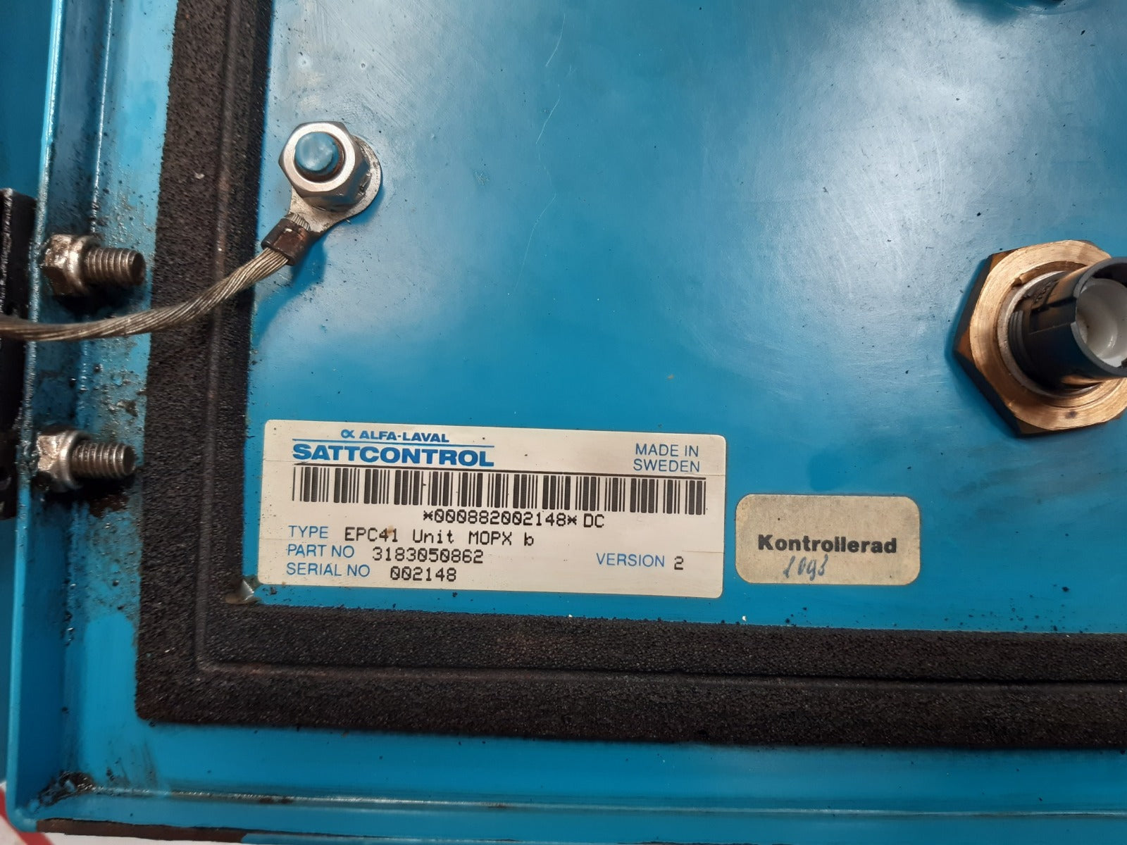Alfa-laval epc41 separator control unit pcb board panel circuit 3183050862