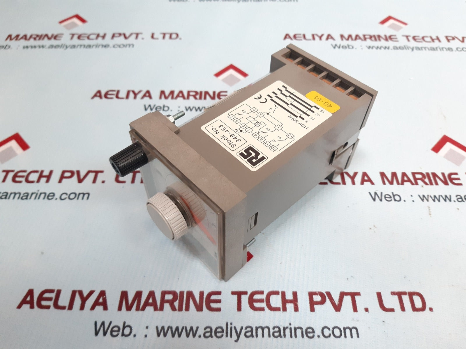 Rs 348-453 multi function time delay relay 0-60s