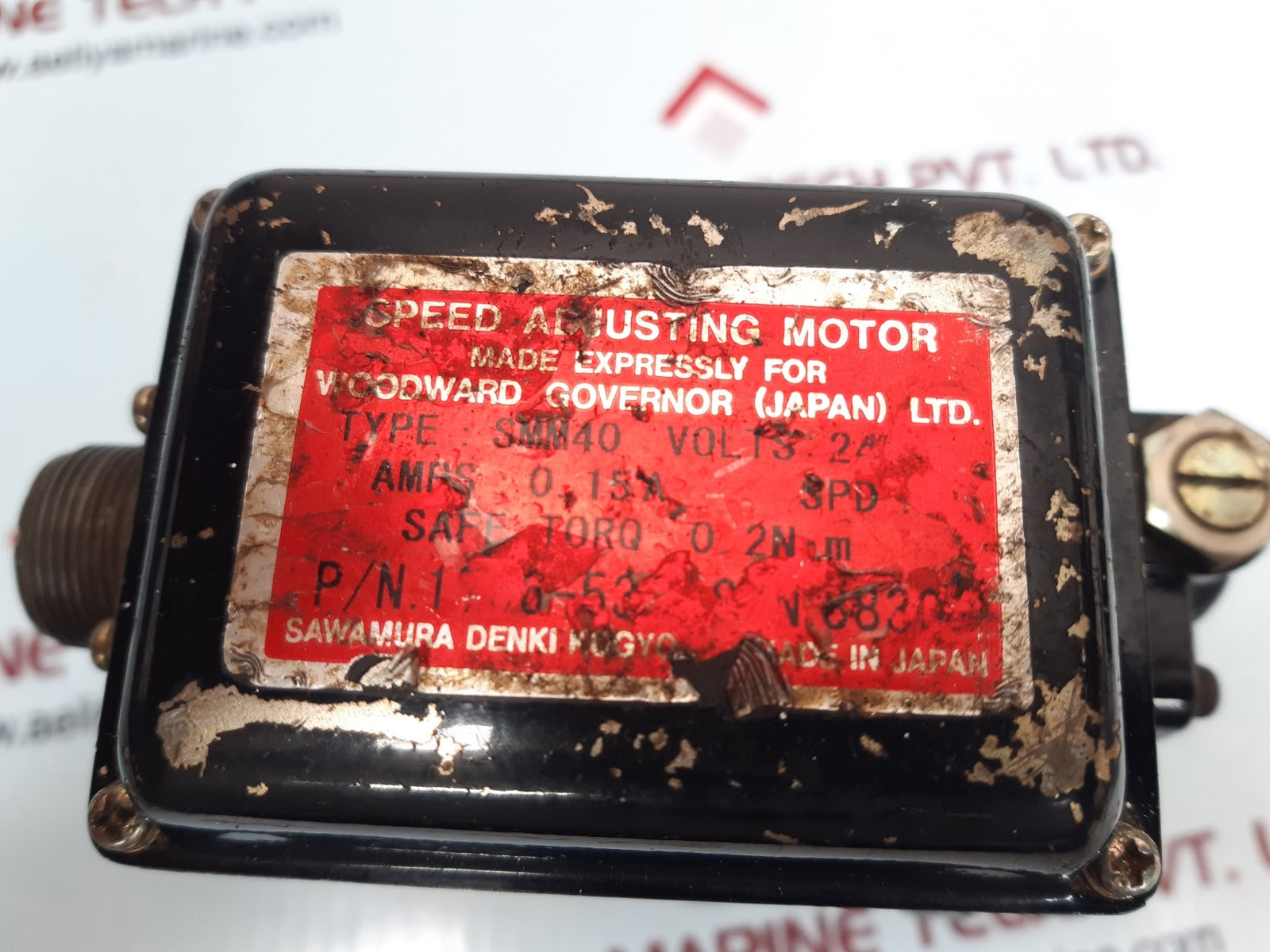 Woodward Smm40 Speed Adjusting Motor