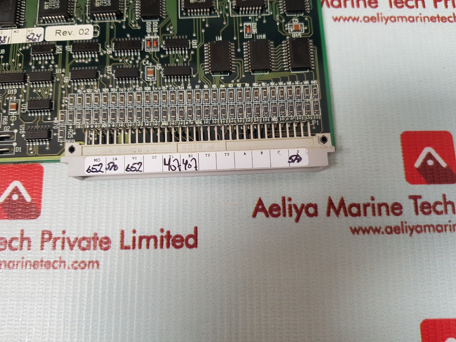 Gpv Elbau 609003410 Printed Circuit Board 265245 Rev.02