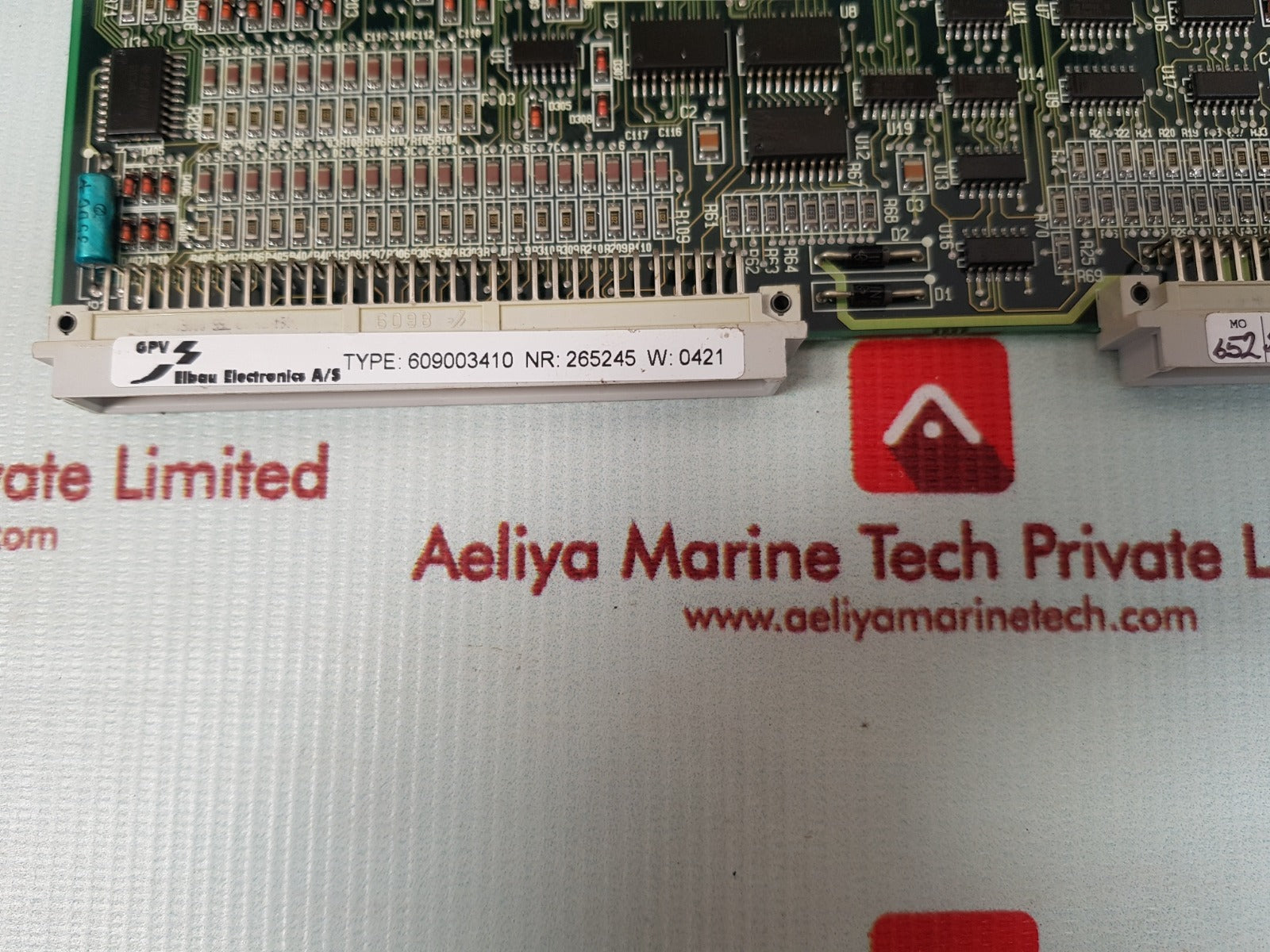 Gpv Elbau 609003410 Printed Circuit Board 265245 Rev.02