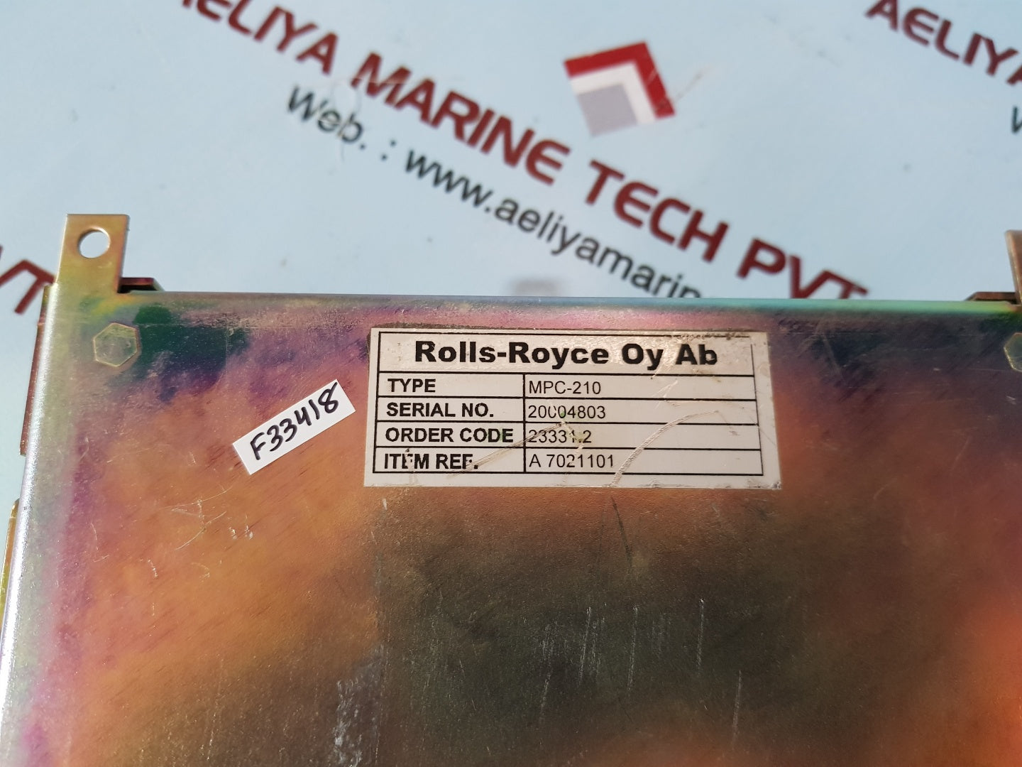 Rolls-royce mpc-210 aquamaster