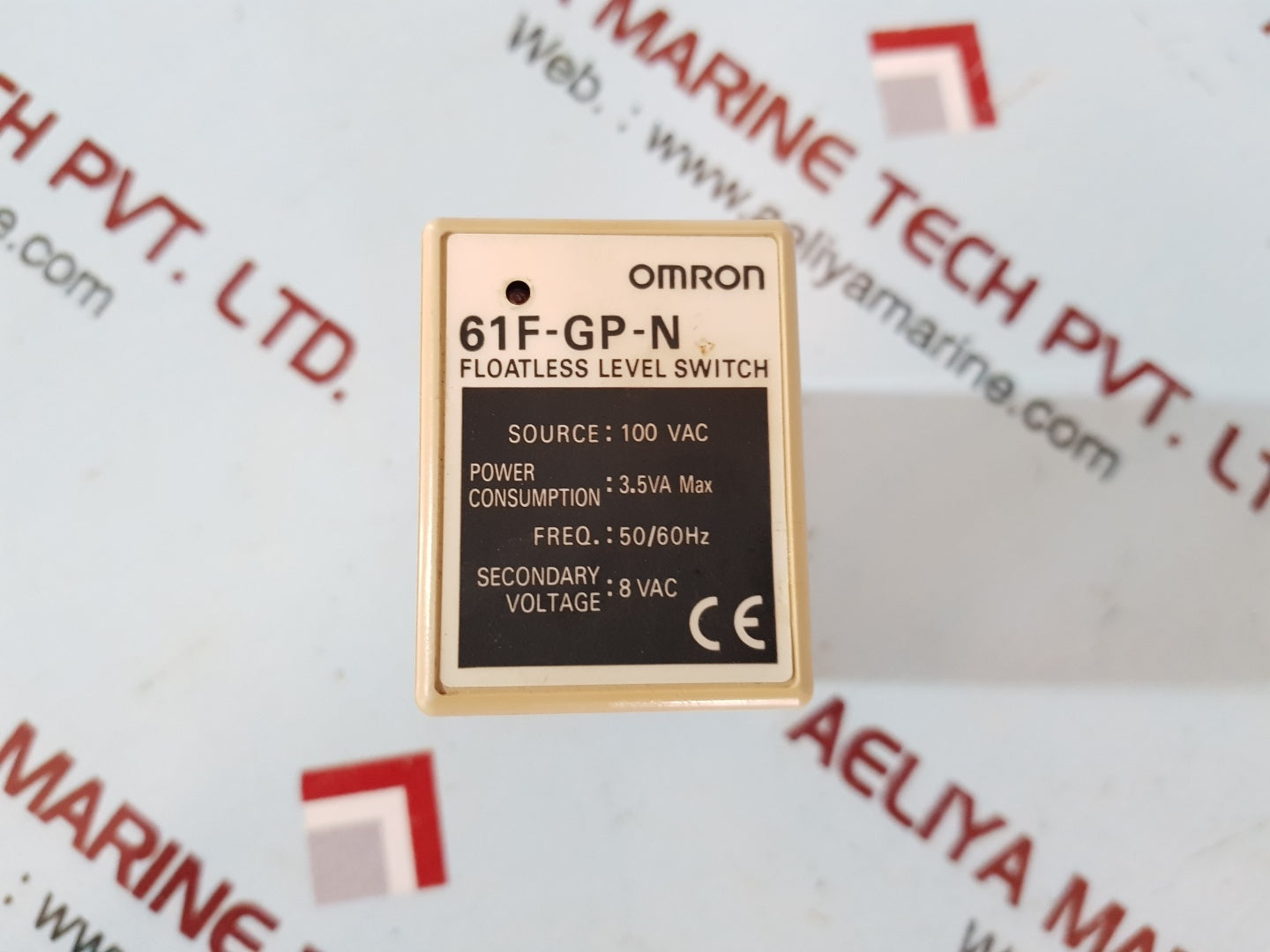 Omron 61f-gp-n floatless level switch 100vac