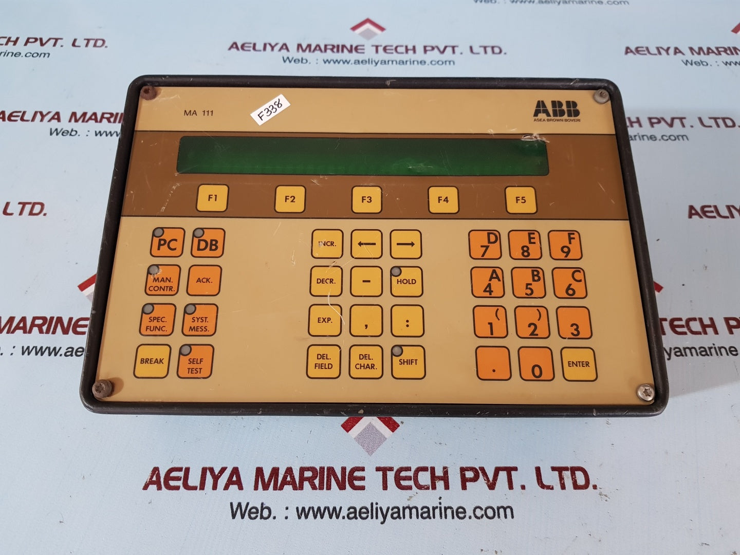 Abb ma 111 programming panel