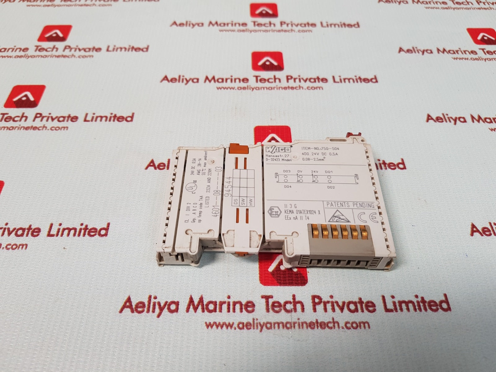 Wago 750-504 4 channel digital output module