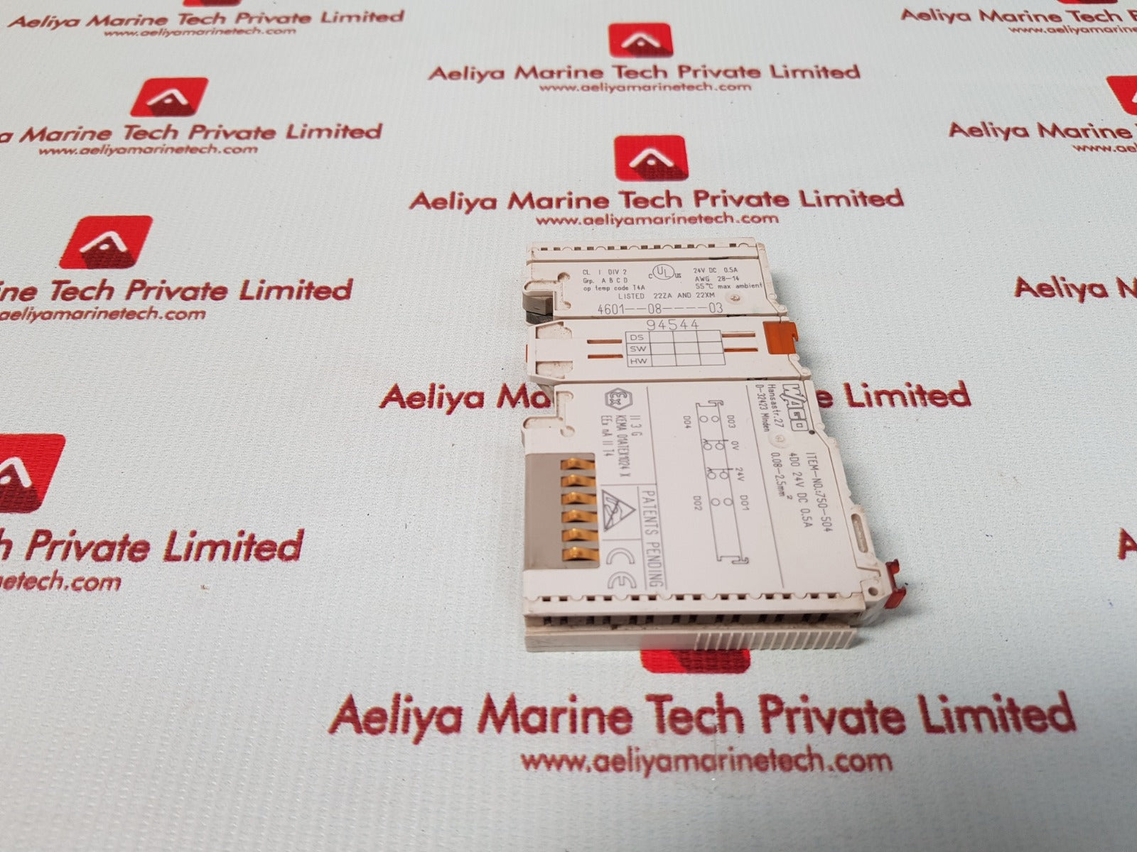 Wago 750-504 4 channel digital output module