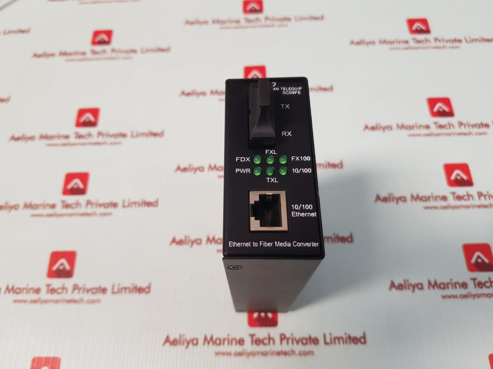 San Telequip Sc09Fen S Sc 230 I Ethernet To Fiber Media Converter
