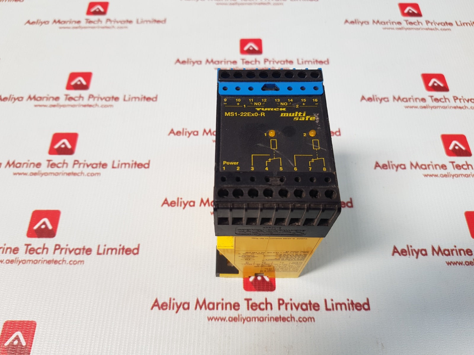 Turck ms1-22ex0-r multi safe switching-amplifier 20....125 vdc