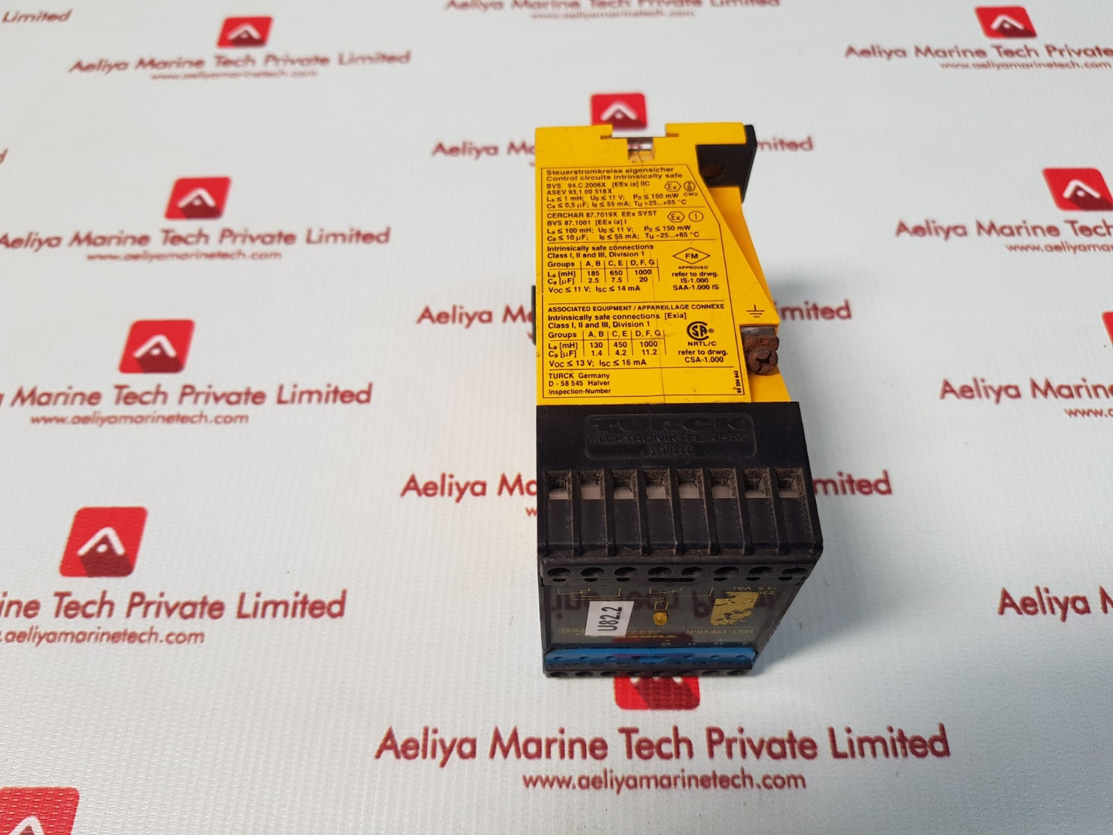 Turck ms1-12ex0-r multi safe switching-amplifier 184...250 vac