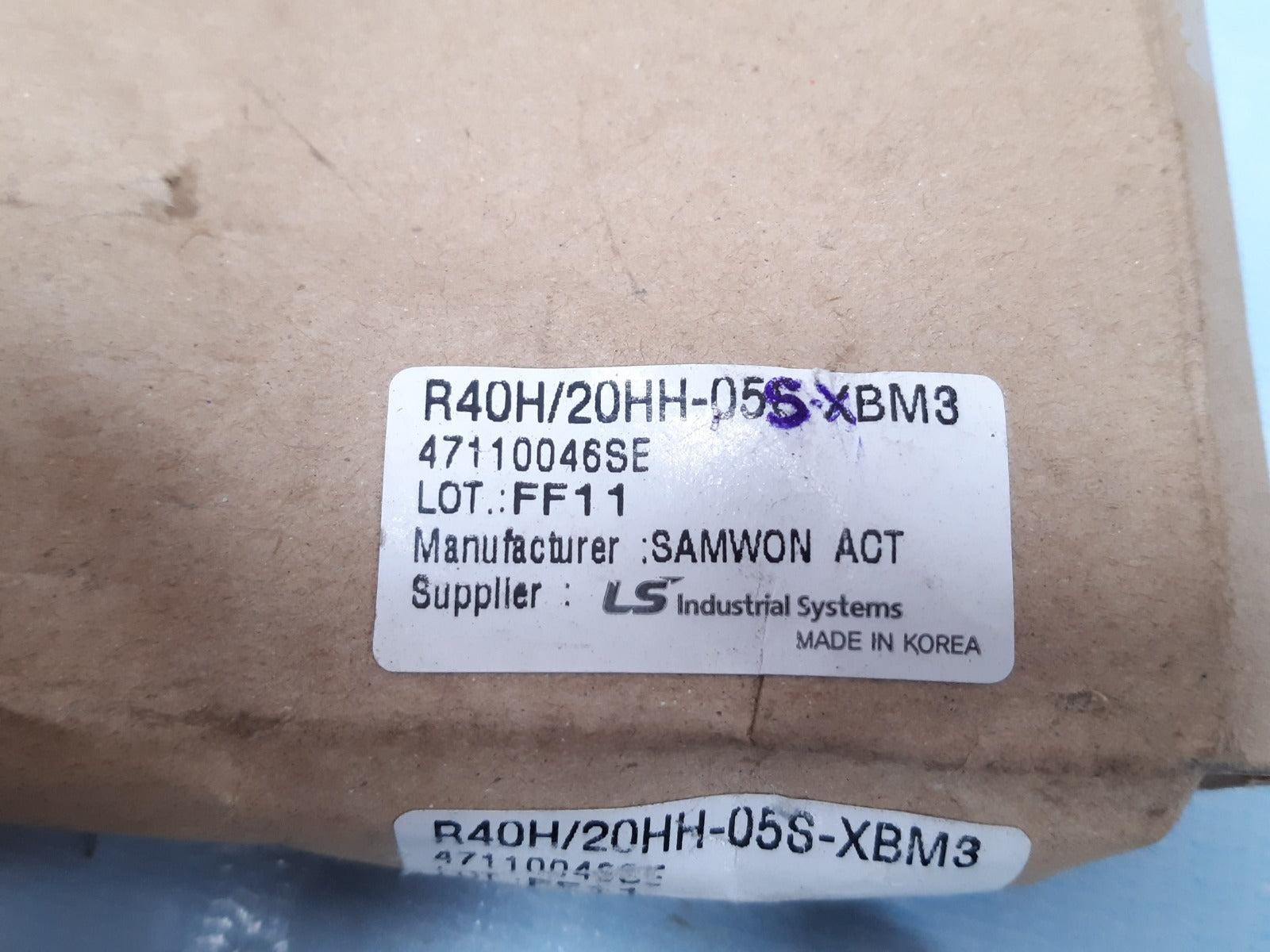 Samwon act r40h/20hh-05s-xbm3 connector breakout