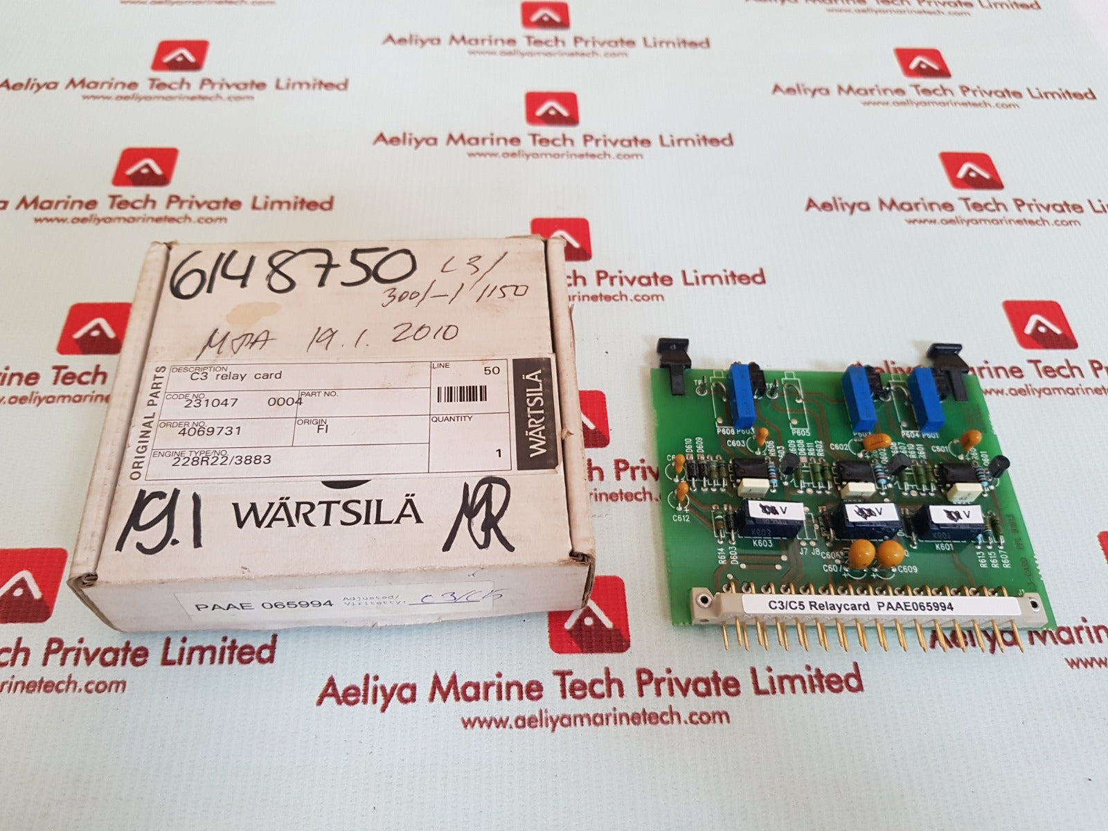 Wartsila c3/c5 relay card paae065994