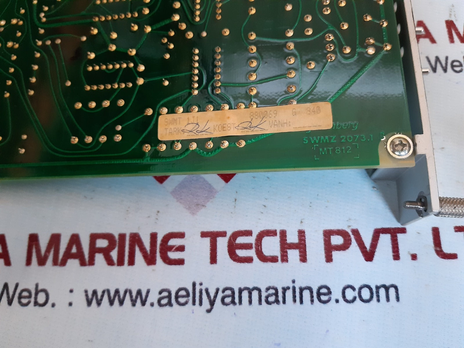 stromberg Swmt 1j1 pcb card swmz 2073.3 alarm unit