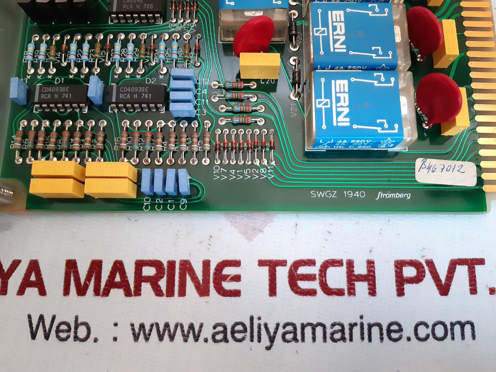 Stromberg Swgm 4j1 pcb card