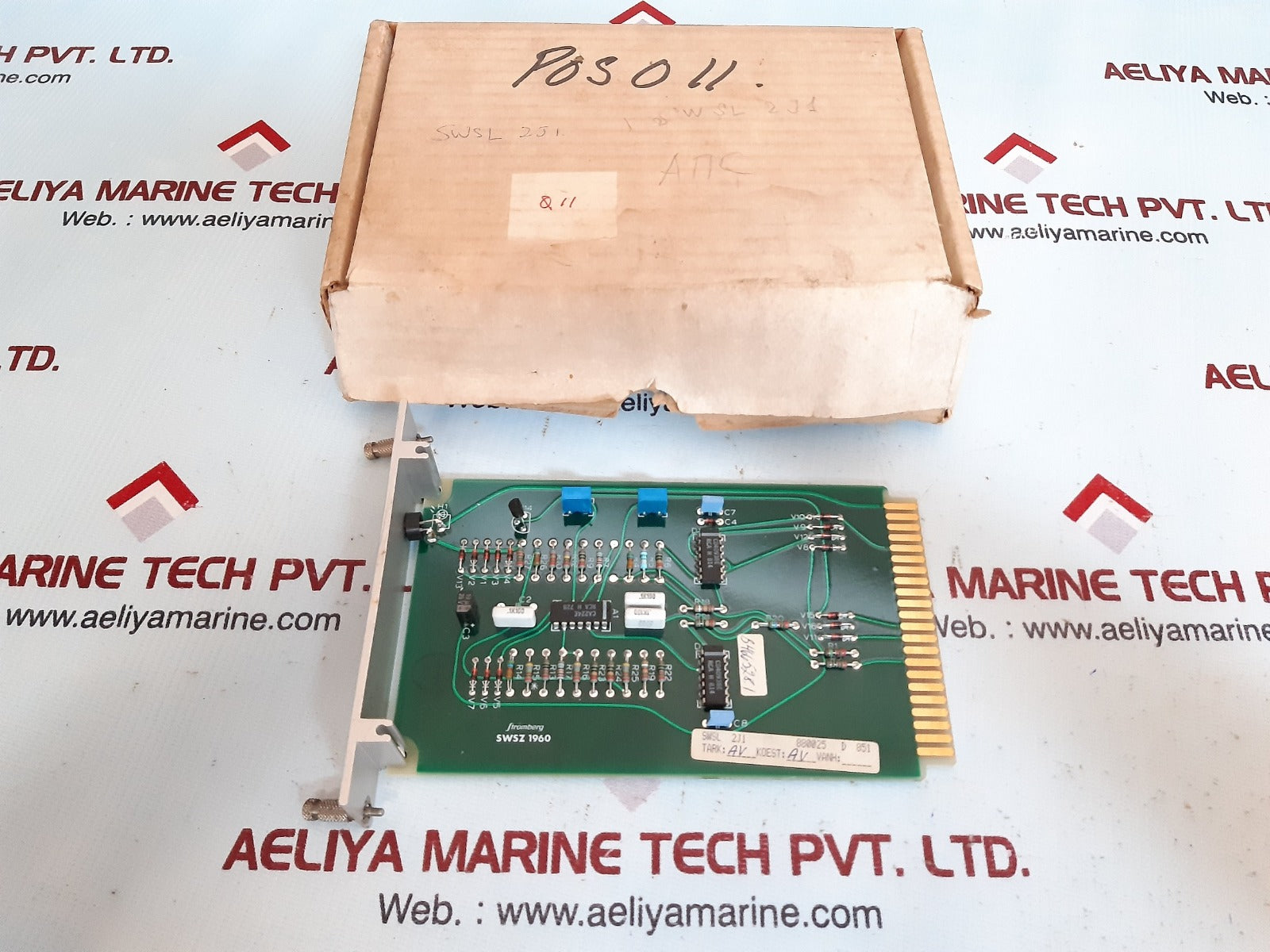 Stromberg Swsl 2j1 pcb card