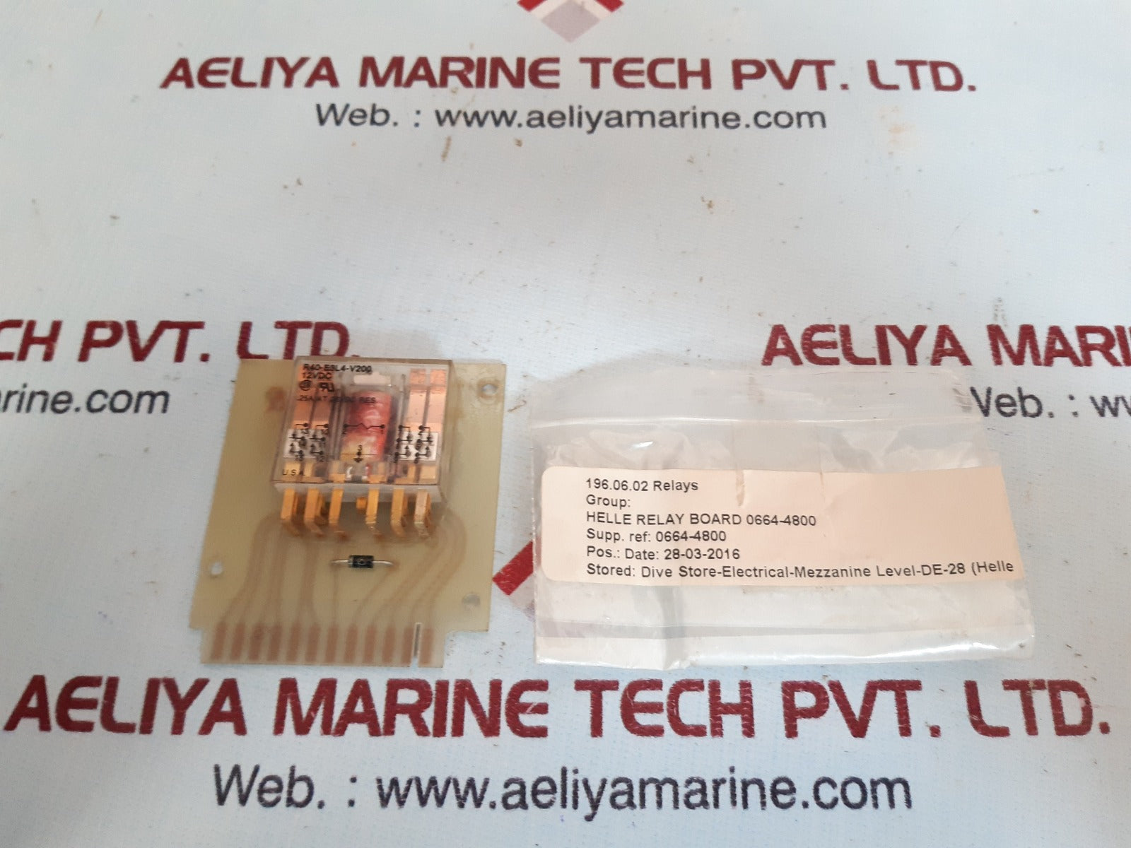 Helle 66448 relay board