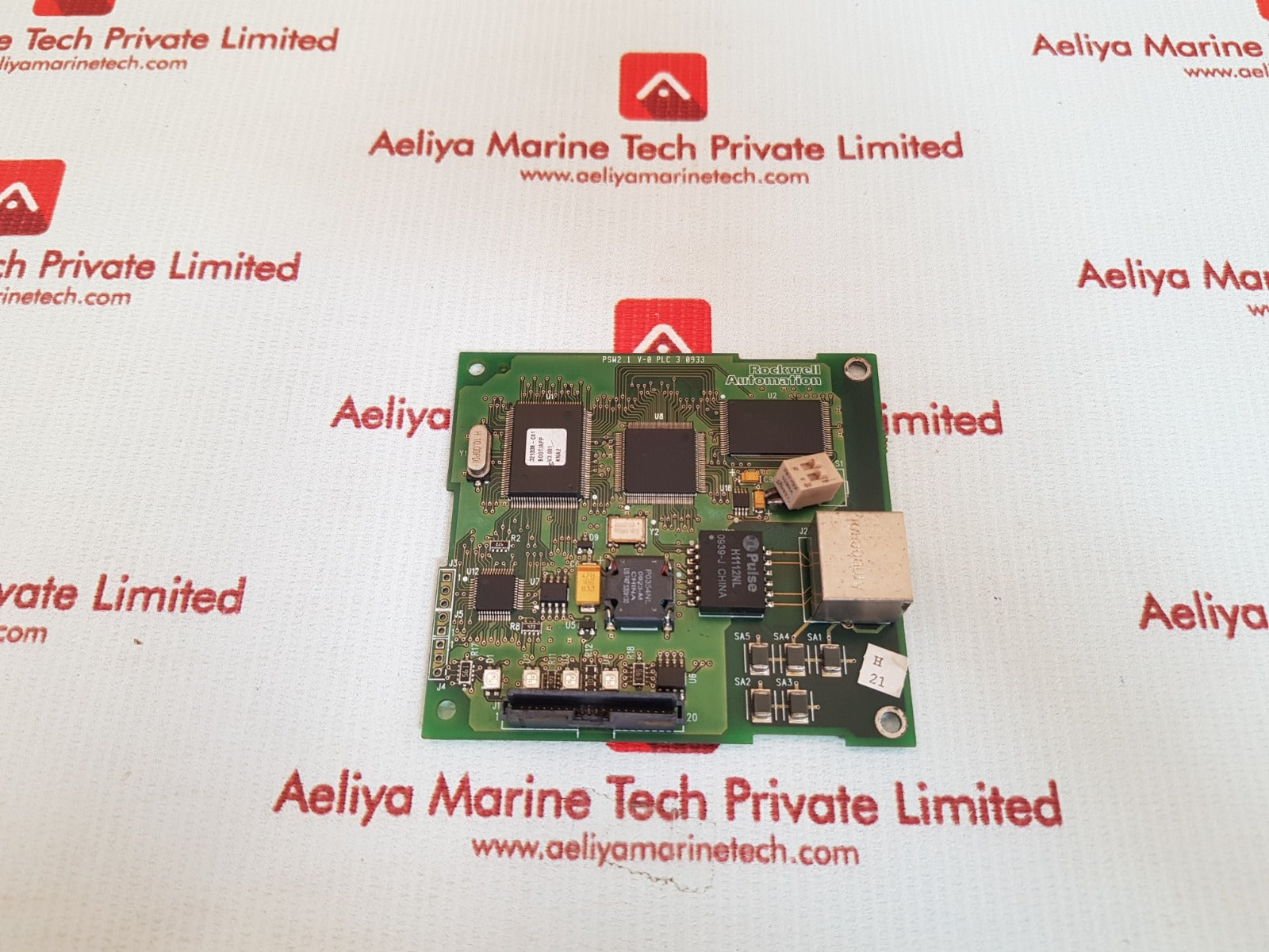 Rockwell psw2.1 v-0 plc 3 0933 pcb card 319624-a03