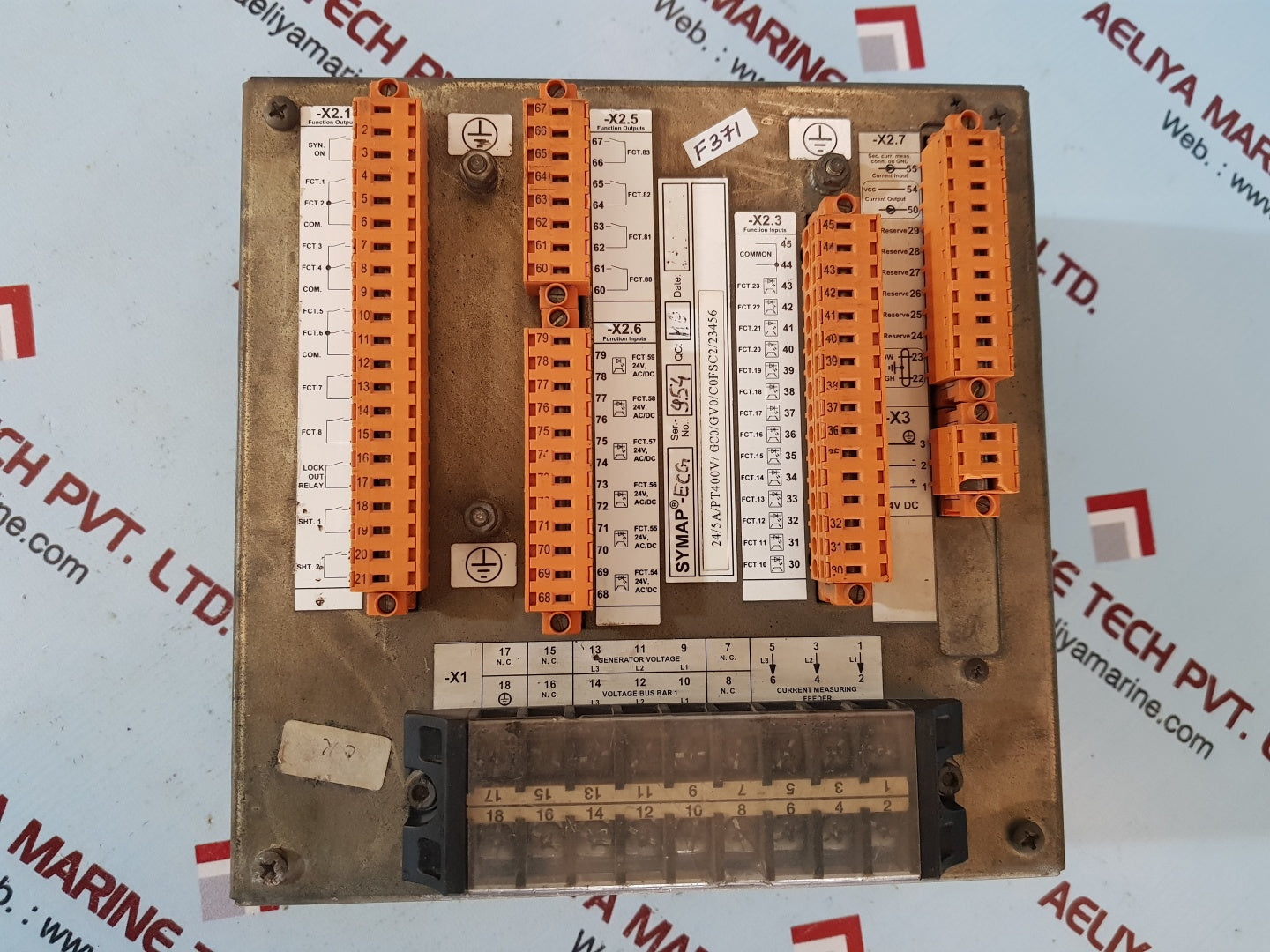 Callenberg symap-ecg engine control and generator protector device