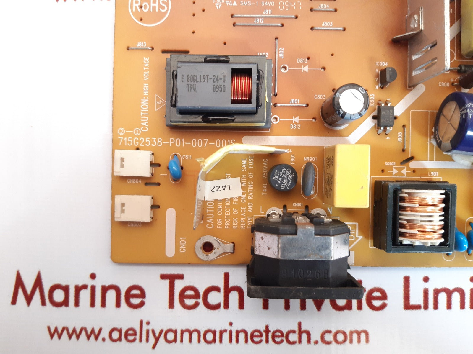 power supply board 715g2538-p01-007-001s
