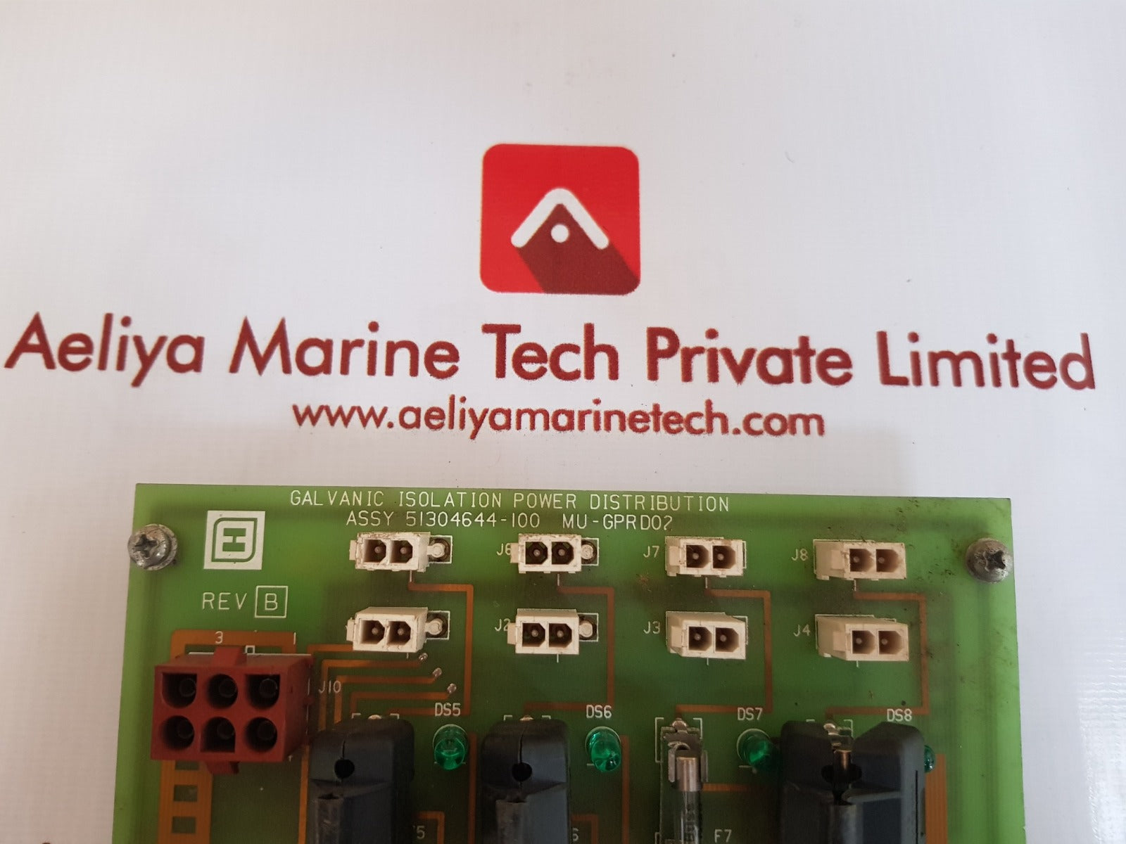 Honeywell 51304644-100 galvanic isolation power distribution pcb card