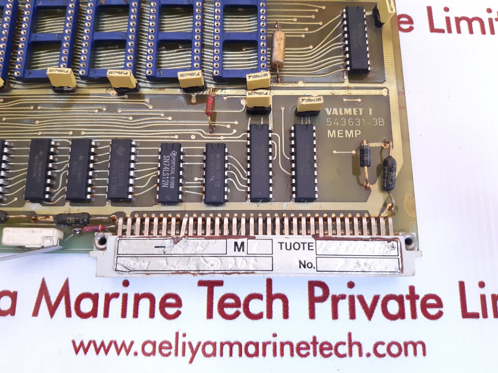 Valmet 543631-3b pcb card 543631-3a