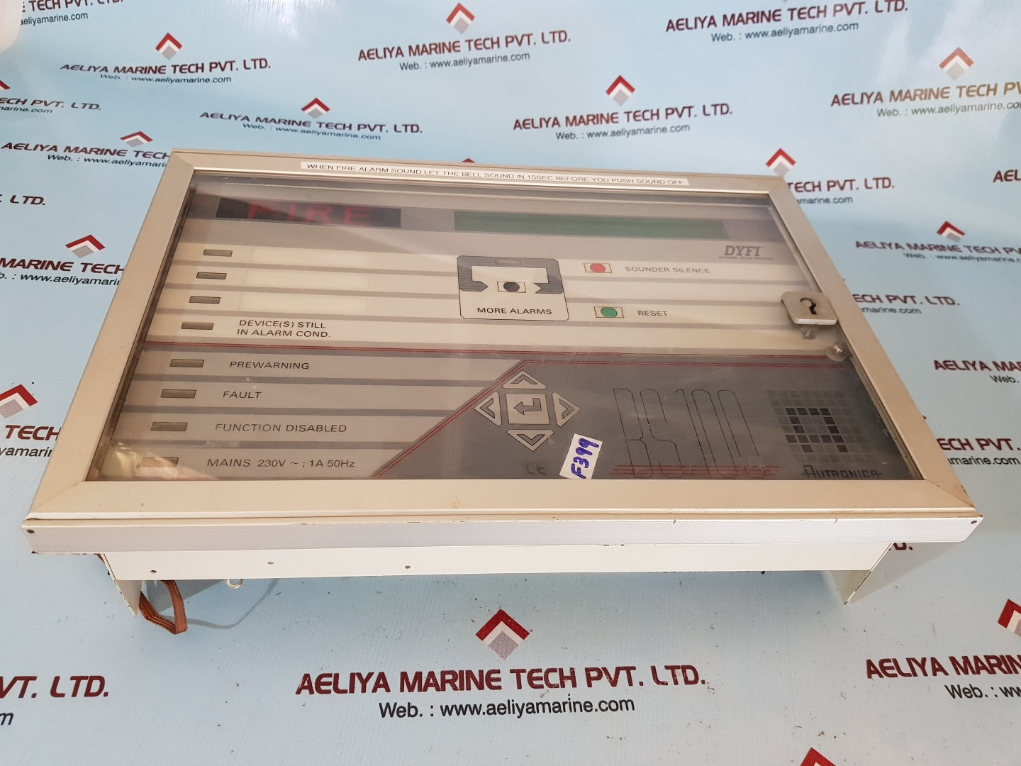 Autronica bs 100 fire alarm panel
