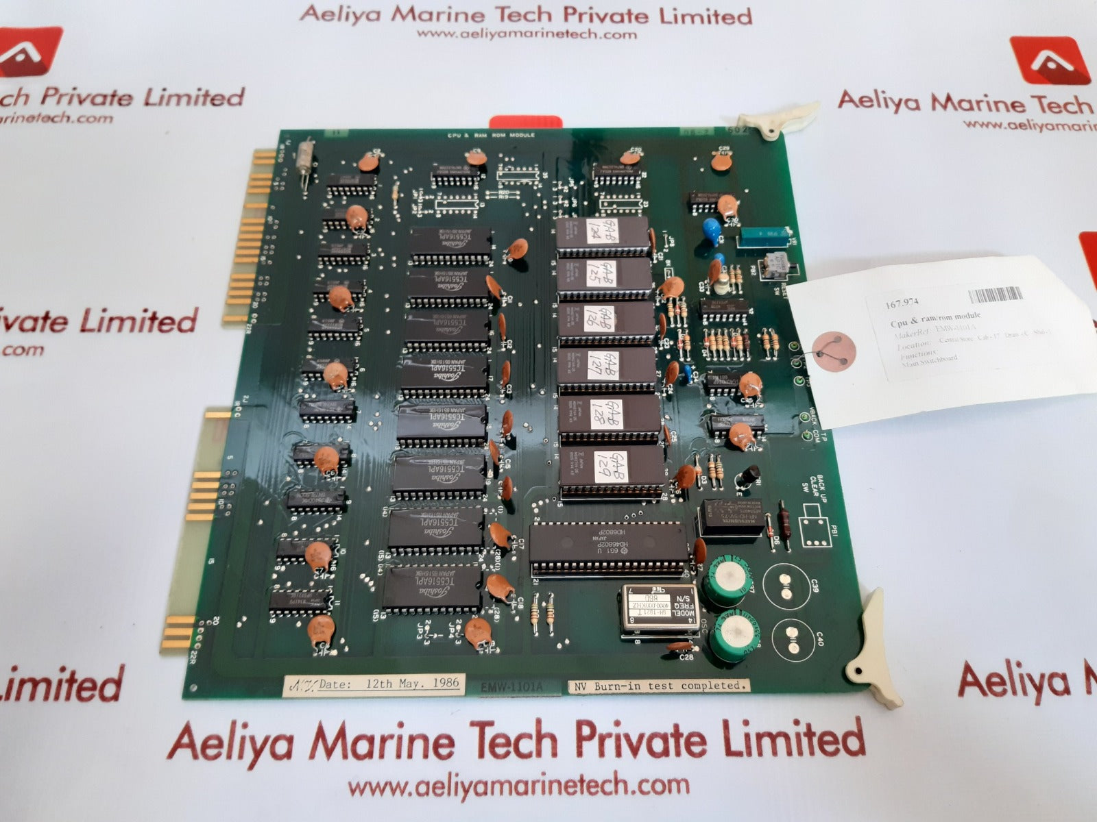 Terasaki emw-1101a cpu & ram rom module